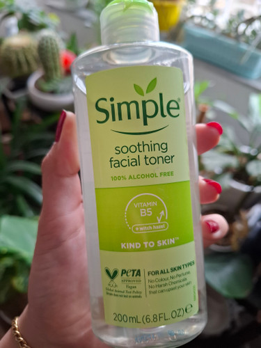 تونر سیمپل تسکین دهنده انواع پوست