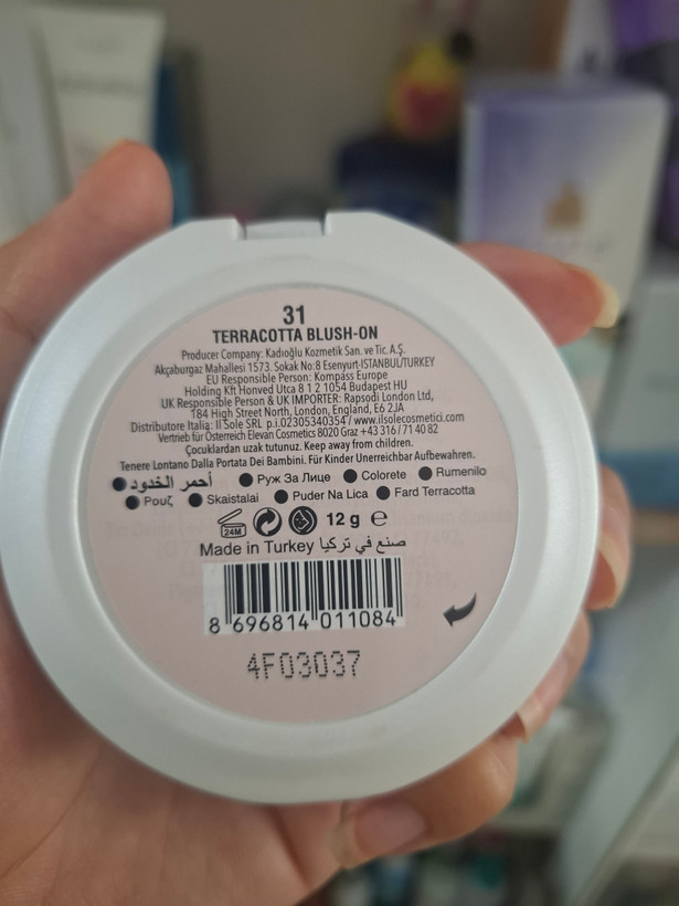رژگونه پودری مدل تراکوتا کد 31