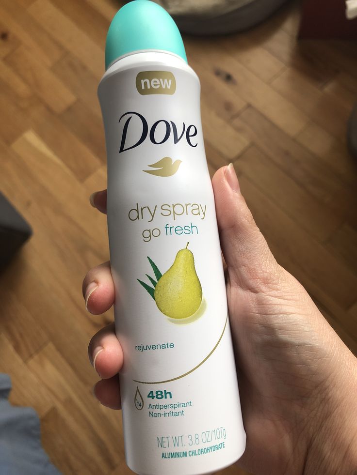 اسپری ضدتعریق داوو رایحه گلابی